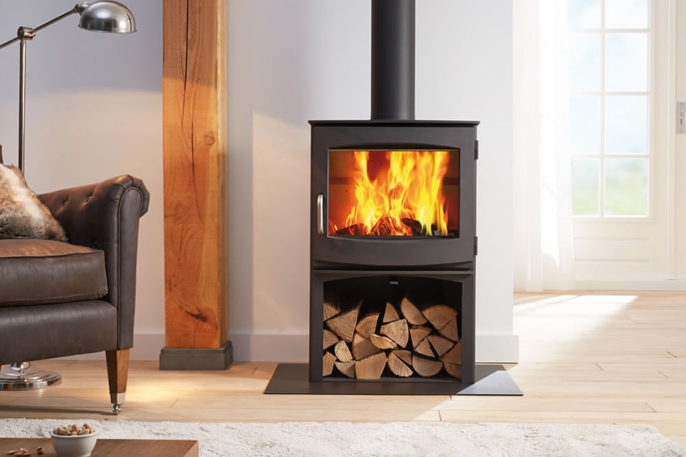 Ivar8-store chauffage buche